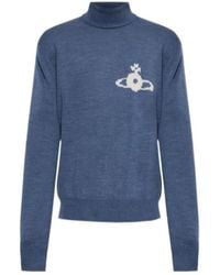 Vivienne Westwood - Long-Sleeve High-Neck Top - Lyst