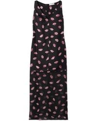 Altuzarra - Katrin Layered Printed Silk-Twill And Chiffon Midi Dress - Lyst