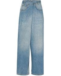 Maison Margiela - Asymmetric Jeans - Lyst
