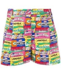 Moschino - Pattern Printed Shorts - Lyst