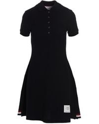 Thom Browne - Pique Short-Sleeve Tennis Dress - Lyst