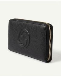 Gucci - Embossed Long Wallet - Lyst