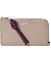 Loewe - Knot Coin Cardholder - Lyst