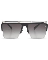 Balmain - Logo Sunglasses - Lyst