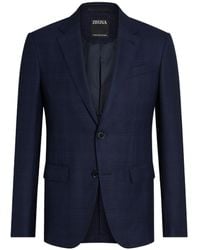 ZEGNA - Long-Sleeved Suit Jacket - Lyst