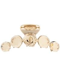 Jimmy Choo - Logo Detail Hair Clip - Lyst