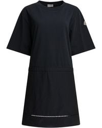 Moncler - Short-Sleeved Dress - Lyst