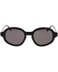 Loewe - Geometric Frame Sunglasses - Lyst