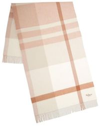 Mulberry - Large Check Scarf - Lyst