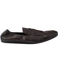 Prada - Shuffle Antiqued Leather Loafers - Lyst