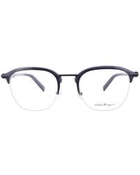 Ferragamo - Logo Optical Glasses - Lyst