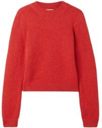 KHAITE - Long-Sleeved Knitted Shirt - Lyst