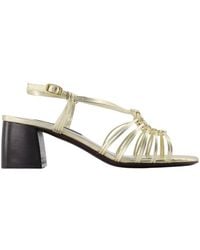 CAREL PARIS - Carel Copacabana Strappy Block Heel Pumps - Lyst