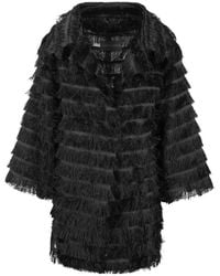 Alberta Ferretti - Long-Sleeved Casual Jacket - Lyst