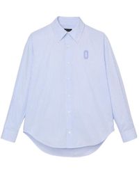 Marc Jacobs - Pop J Marc Striped Poplin Shirt - Lyst