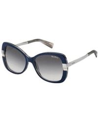 Max Mara - Logo Sunglasses - Lyst