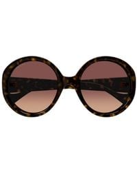 Gucci - Eyewear Oversized Round-Frame Sunglasses - Lyst