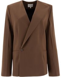 Loulou de Saison - Nodo Blazer Jacket - Lyst