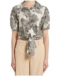 iBlues - Printed Pattern Shirt - Lyst