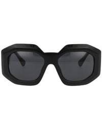 Versace - Eyewear Irregular Frame Sunglasses - Lyst
