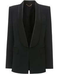Victoria Beckham - Shawl-Collar Blazer - Lyst