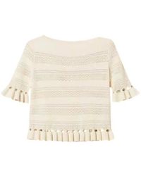 Twinset - Ruffled Jumper - Lyst