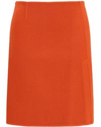 P.A.R.O.S.H. - P.A.R.O..H. Wool Mini Skirt - Lyst