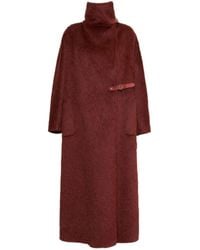 Max Mara - Alpaca And Wool Wrap Coat - Lyst
