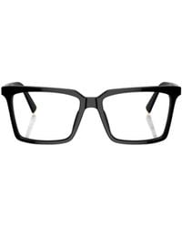 Miu Miu - Eyewear Square-Frame Glasses - Lyst