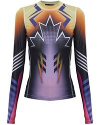 DSquared² - Crew Neck Long-Sleeved T-Shirt - Lyst