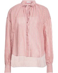 Brunello Cucinelli - Patterned Shirts Blouses - Lyst