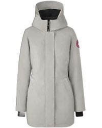 Canada Goose - Logo Down Jacket - Lyst