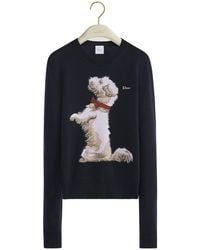 Dior - Embroidered Sweater - Lyst