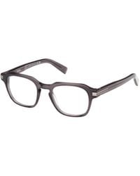 ZEGNA - Square Frame Glasses - Lyst
