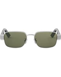 Dior - Eyewear Christian Label S2U Rectangle-Frame Sunglasses - Lyst