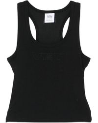 Vetements - Logo-Embroidered Tank Top - Lyst