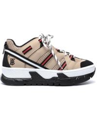 Burberry - Mesh Low-Top Casual Shoes - Lyst