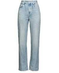 Rag & Bone - Light-Colored Straight-Leg Jeans - Lyst