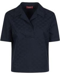 Gucci - Gg Short-Sleeved Polo Shirt - Lyst