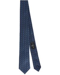 Etro - Monogram Embroidered Tie - Lyst