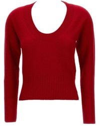 Simone Rocha - Scoop-Neck Cashmere Sweater - Lyst