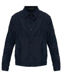 Stone Island - Logo Patch Buttoned Jacket - Lyst