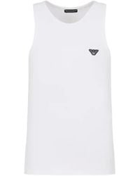 Emporio Armani - Eagle Label Patch Vest - Lyst