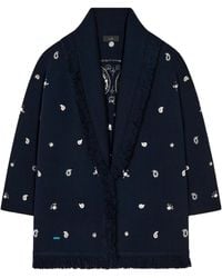 Alanui - Echoes Of The Bandana Cardigan - Lyst
