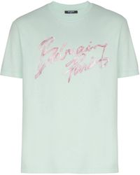 Balmain - Printed T-Shirt - Lyst
