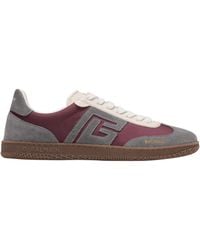 Balmain - Swan Suede And Nylon Trainers - Lyst