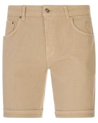 Dondup - Rolled-Hem Bermuda Shorts - Lyst