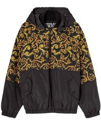 Versace Jeans Couture - Logo-Print Hoodie - Lyst