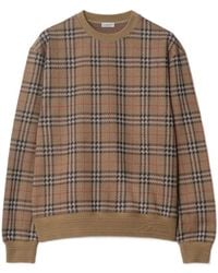 Burberry - Round-Neck Knitwear - Lyst