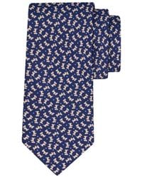 Ferragamo - Charlie Print Silk Tie - Lyst